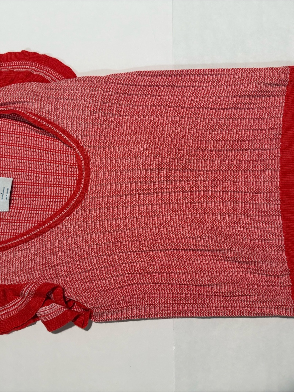 Old Navy Red Heathered Bandeau Tank